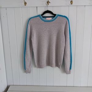 Label and Thread cashmere sweater size medium, color block